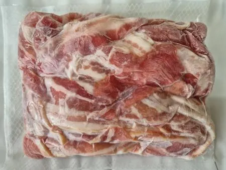 에스푸드 후레쉬베이컨B(파지) 1KG 삼겹살 냉동 베스트푸드 아이스박스+팩 포함 이미지