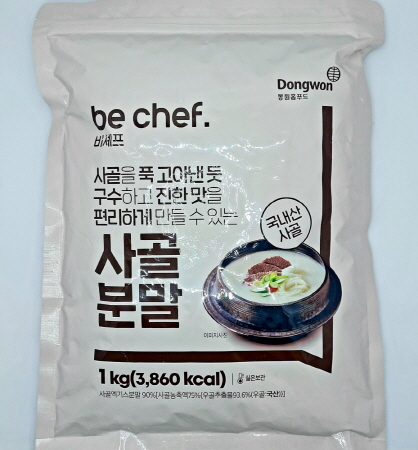동원홈푸드 비셰프 사골분말 1KG 국내산사골 베스트푸드