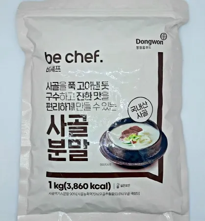 동원홈푸드 비셰프 사골분말 1KG 국내산사골 베스트푸드