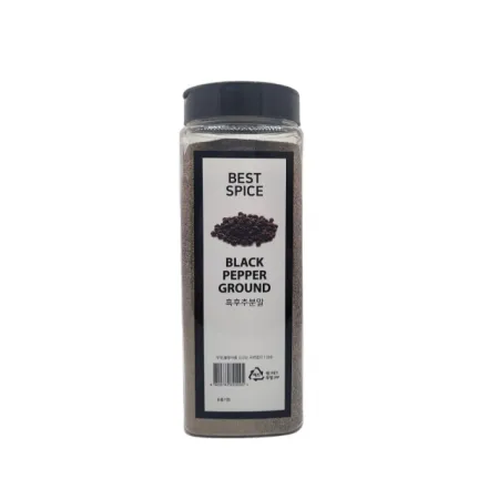 BESTSPICE 흑후추분말(가루,파우더) 흑후추100% 300G 베스트 푸드 한식,경양식 천연향신료