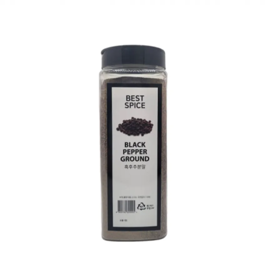 BESTSPICE 흑후추분말(가루,파우더) 흑후추100% 300G 베스트 푸드 한식,경양식 천연향신료 이미지