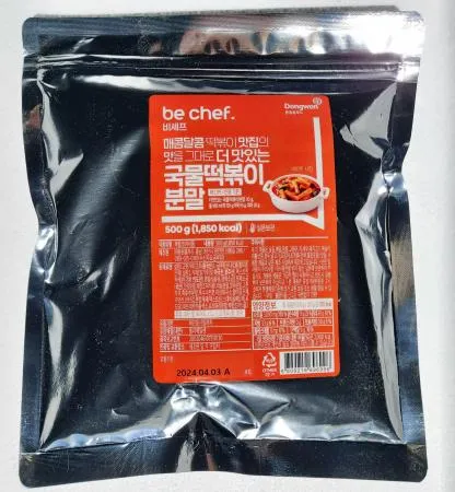 동원홈푸드 비셰프 더 맛있는 국물떡볶이분말 500g 베스트 푸드 업소용 분식