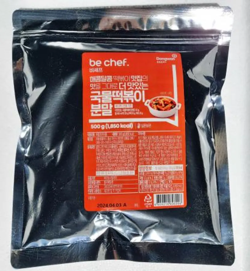 동원홈푸드 비셰프 더 맛있는 국물떡볶이분말 500g 베스트 푸드 업소용 분식 이미지