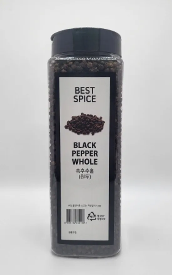 BESTSPICE 흑후추홀(원두) 300G 업소용 베스트푸드 이미지