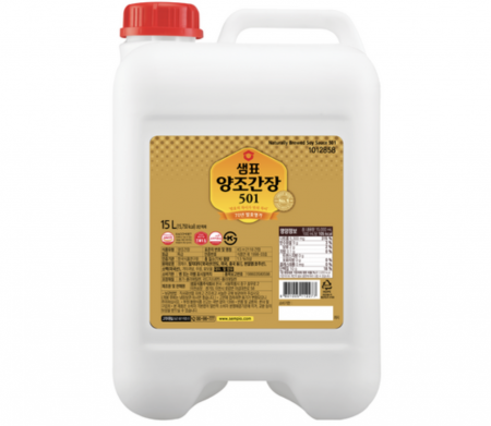 샘표 501 양조간장 15L 말통