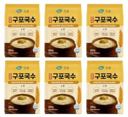 구포국수 3kg 국수 소면 잔치국수 멸치국수 비빔국수