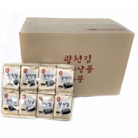 명품광천김 3.5g x 160봉 (1박스)