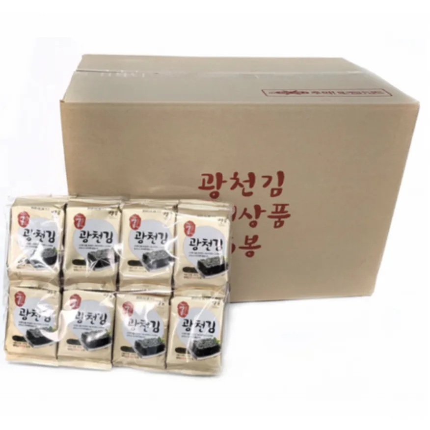 명품광천김 3.5g x 160봉 (1박스) 이미지