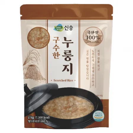 신송 누룽지 2kg 국산쌀 100% 