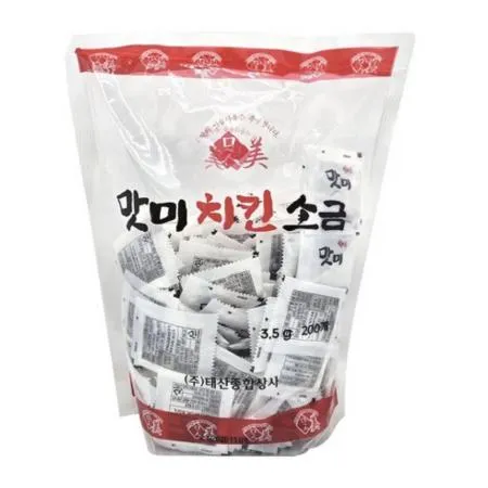 태산 맛미 치킨소금 3.5g*200개입 일회용 소금