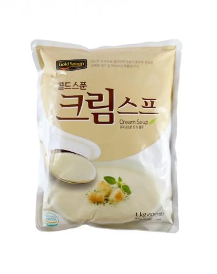 한국에스비 크림스프 1kg 업소용 대용량 이미지
