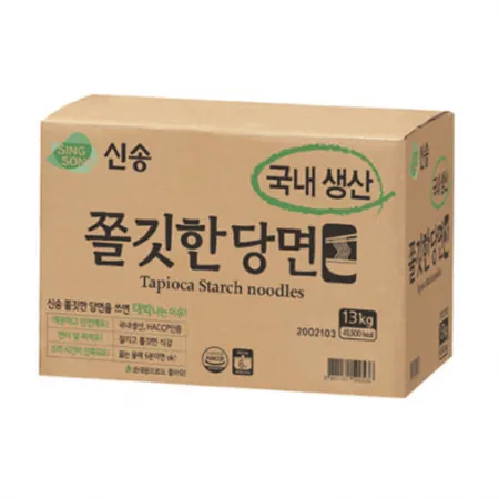 신송 쫄깃한 당면 13kg (타피오카 전분)