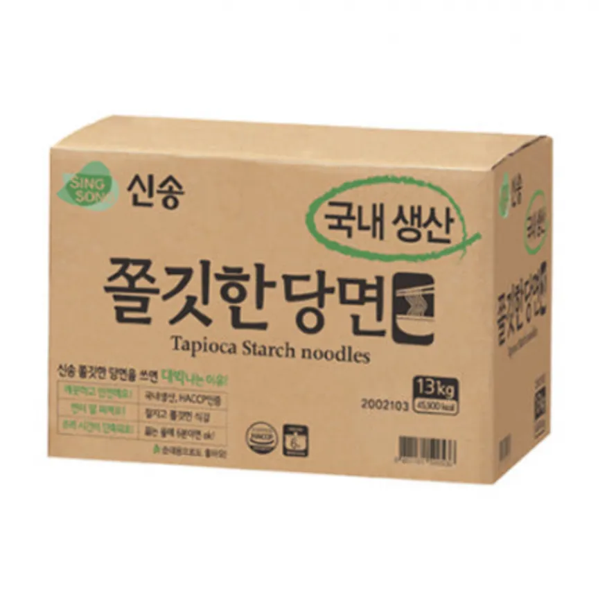 신송 쫄깃한 당면 13kg (타피오카 전분) 이미지