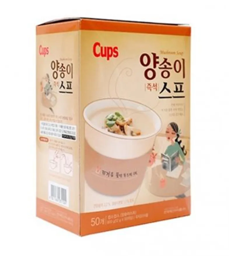 컵스 양송이스프 50T 즉석스프 이미지