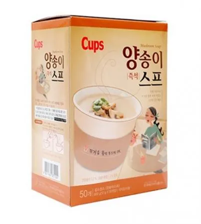 컵스 양송이스프 50T 즉석스프 이미지