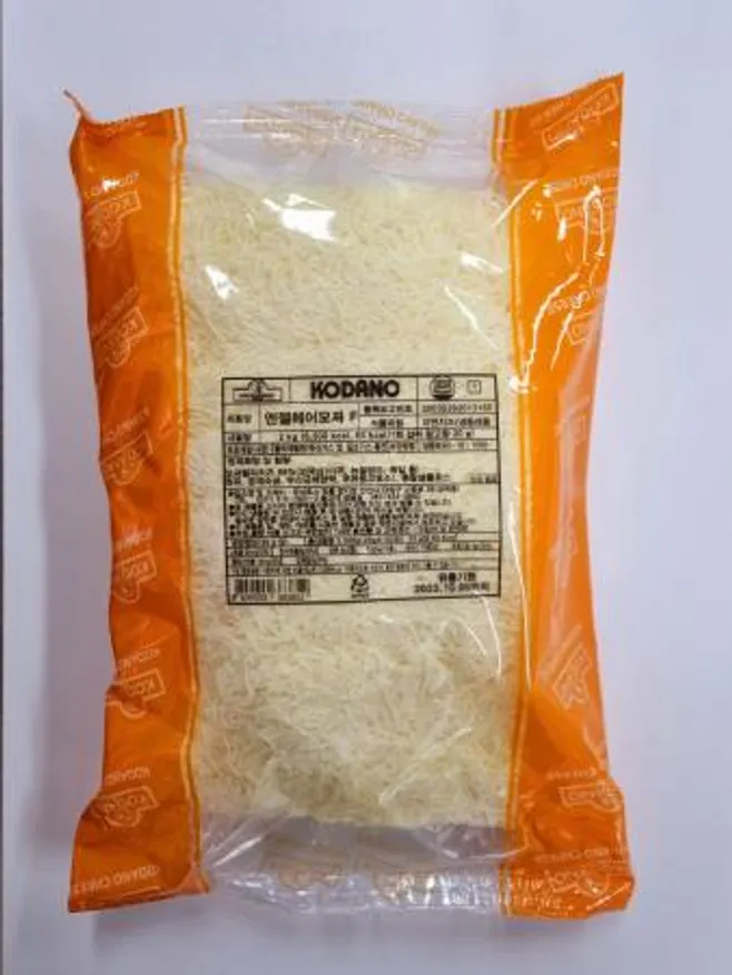 코다노 엔젤헤어모짜F 2kg X 4개 자연치즈 눈꽃치즈 모짜렐라98% 이미지