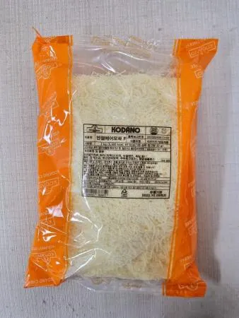 코다노 엔젤헤어모짜F 2kg X 4개  자연치즈 눈꽃치즈 모짜렐라98%