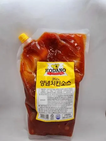 코다노 양념치킨소스 2kg x 5개  소떡소떡소스 치킨양념 닭강정소스 업소용 이미지