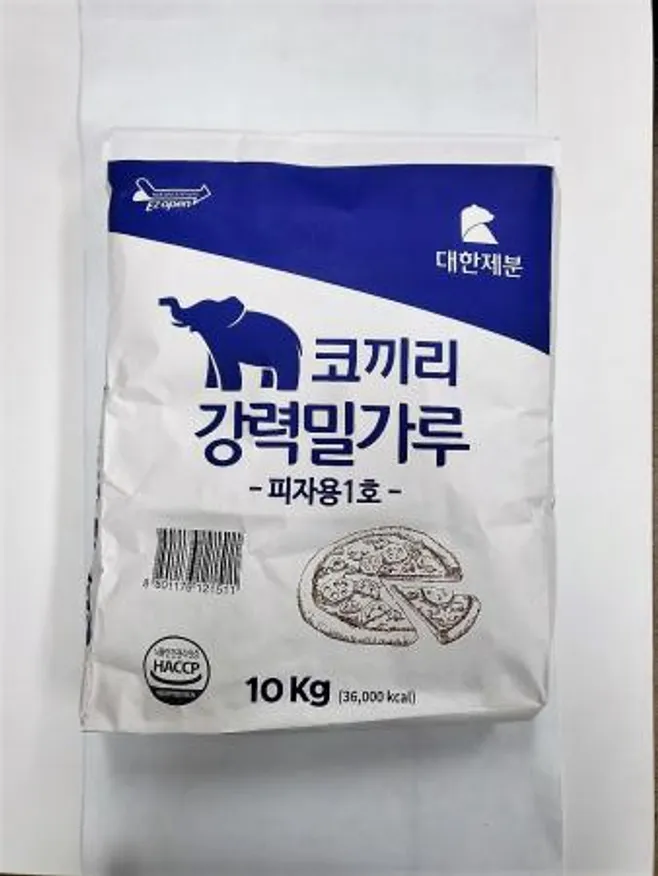 대한제분 코끼리 피자용 밀가루 10kg 이미지