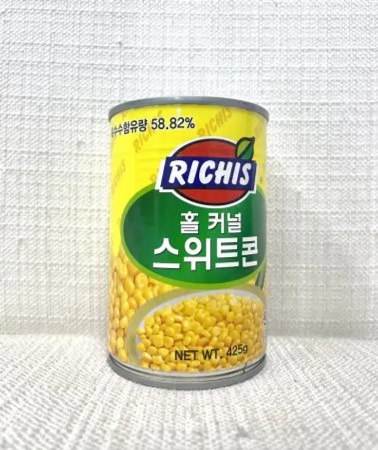 동서리치스 스위트콘 425g 옥수수캔 이미지