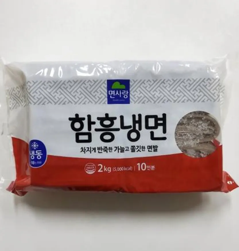 면사랑 함흥냉면 2kg x 6입 이미지