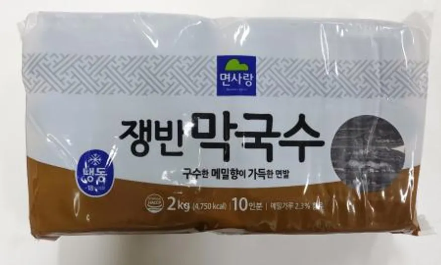 면사랑 냉동 쟁반막국수 2kg (200g x 10인분) x 6개 이미지