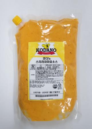  코다노 스리라차마요소스 2kg 이미지