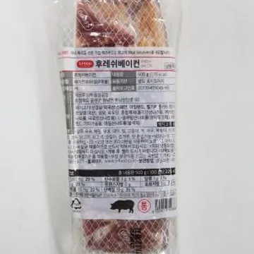 에쓰푸드 후레쉬베이컨 통베이컨 500g