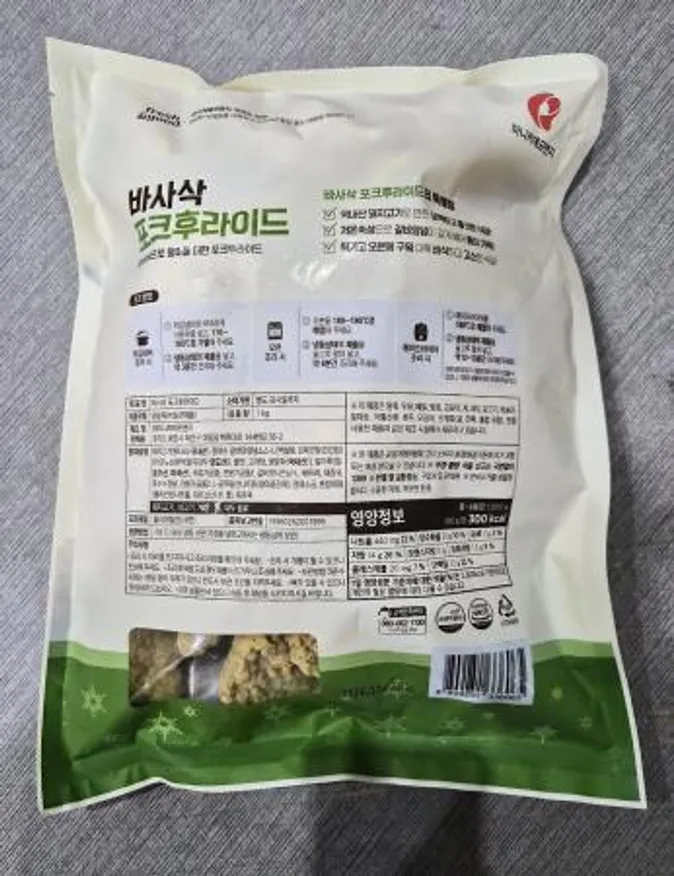 마니커 바사삭 포크후라이드 1kg 이미지