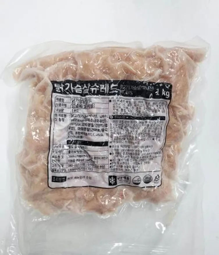 마니커 닭가슴살슈레드 1kg (유통기한 임박 26. 04. 16 까지) 이미지