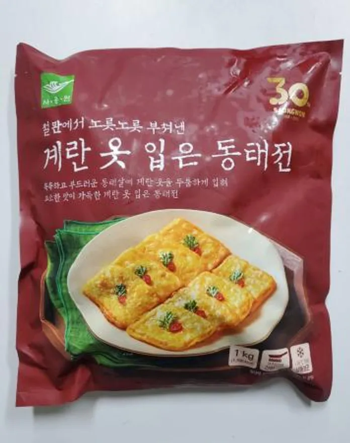 계란옷입은동태전 1kg (36.5g x 28개) 이미지
