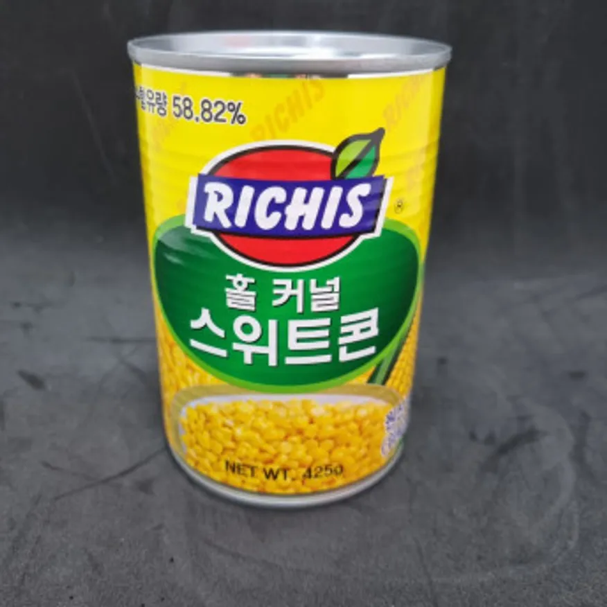 동서리치스 스위트콘 425g 옥수수캔 이미지
