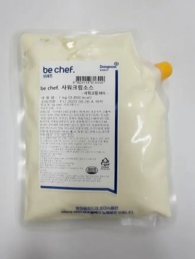 비셰프 사워크림소스 1kg 이미지