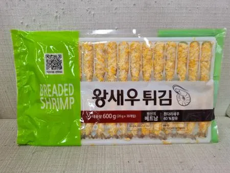 브래드새우 600g (20gx30개) 왕새우튀김 일식 우동 덮밥 소바 새우튀김 이미지