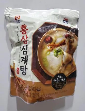 오양 홍삼삼계탕 800g 이미지