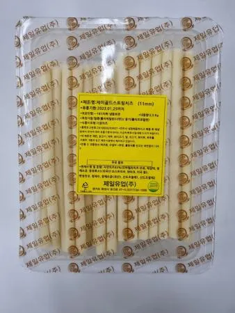 조흥 제이골드스트링 치즈 11mm  2.5kg  자연치즈93%  모짜렐라치즈 크러스트 치즈스틱 치즈핫도그
