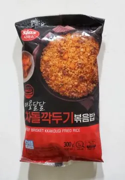 시아스 매콤달달차돌깍두기볶음밥 300g