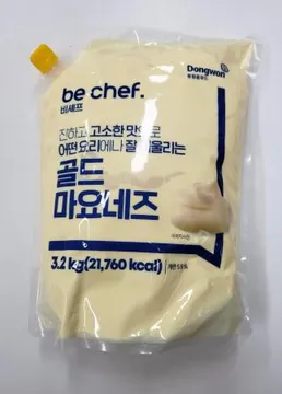 비셰프 골드마요네즈 파우치 3.2kg