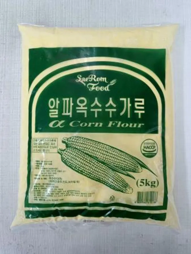 새롬푸드 알파 옥수수가루 5kg 이미지
