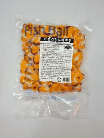 카툰스타일 피쉬볼 500G 어묵 니모모양 마라탕 훠궈 마라상궈 이미지