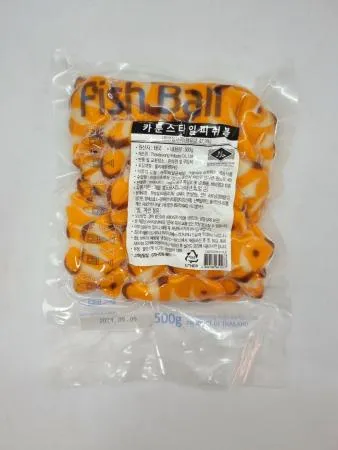 카툰스타일 피쉬볼 500G 어묵 니모모양 마라탕 훠궈 마라상궈 이미지