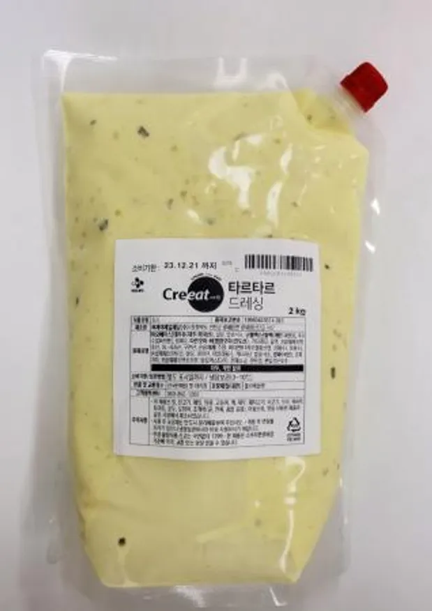 백설 타르타르드레싱 타르타르소스 2kg 이미지