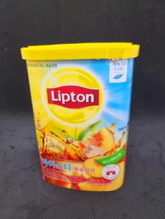 립톤 아이스티믹스 복숭아맛 907g X 12개 맛있는분말 음료재료  이미지