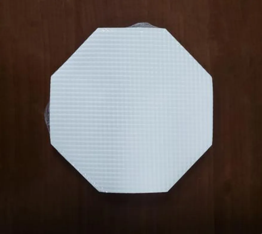 대원페이퍼 엠보싱8각8인치 220 100매 피자속지 피자깔지 이미지