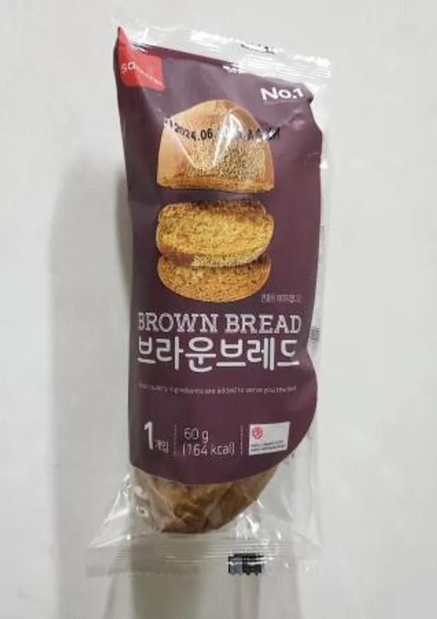 삼립 브라운브레드 부시맨빵 60g x 30개 이미지