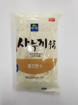 프리미엄 사누끼우동 쫄깃한맛 (1인) 230g x 40봉