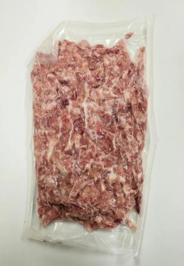 기름기가 적어 고소하고 담백한 맛의 길쭉한 토핑용 선진 전지베이컨S 슬라이스 1kg 이미지
