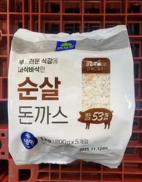 면사랑 순살돈까스 1kg (200g x 5개)