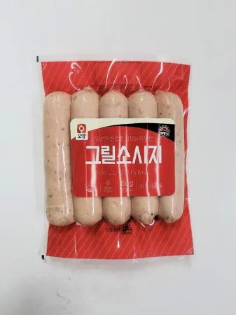 사조오양 그릴소시지 350g (돼지고기(국산) -> 돼지고기(외국산) 스페인, 미국, 캐나다 등 변경)