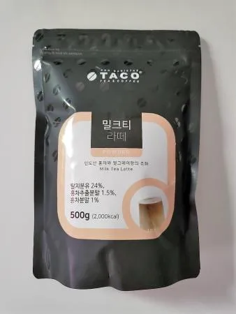 타코 밀크티라떼 500g